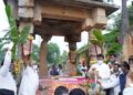 ಕೆಂಪಾಪುರದಲ್ಲಿರುವ ನಾಡಪ್ರಭು ಕೆಂಪೇಗೌಡರ ವೀರ ಸಮಾಧಿಗೆ ಡಿಸಿಎಂ ಪೂಜೆ