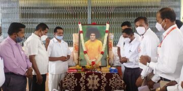 ಅಡುಗೆ ಸಹಾಯಕರಿಗೆ ದಿನಸಿ ಕಿಟ್ ನೀಡಿದ ಶ್ರೀ ಸತ್ಯಸಾಯಿ ಅನ್ನಪೂರ್ಣ ಟ್ರಸ್ಟ್