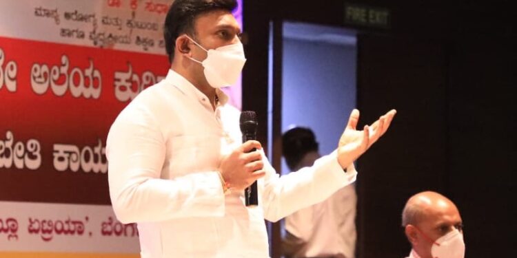 ಕೋವಿಡ್ ನಿರ್ವಹಣೆಗಾಗಿ ಎಲ್ಲ ಜಿಲ್ಲೆಗಳ ವೈದ್ಯರಿಗೆ ತರಬೇತಿ: ಸಚಿವ ಡಾ.ಕೆ.ಸುಧಾಕರ್