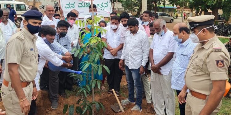 ವನಮಹೋತ್ಸವ ನಿತ್ಯೋತ್ಸವ ಆಗಲಿ ಎಂದ ಶಾಸಕ ಎಸ್‌ಎನ್‌ಎಸ್‌