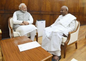 ಮೋದಿ ಅವರನ್ನು ಗೌಡರು ಭೇಟಿಯಾಗುವುದು ತಪ್ಪೇ?
