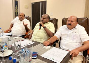 ಚಿಂತಾಮಣಿಯಲ್ಲಿ ಜೆಡಿಎಸ್ ಕೋರ್ ಕಮಿಟಿ ಸಭೆ