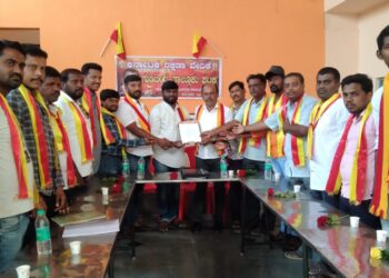 ಗುಡಿಬಂಡೆ ಕರವೇ ಅಧ್ಯಕ್ಷರಾಗಿ ಶ್ರೀನಿವಾಸ್ ಯಾದವ್‌