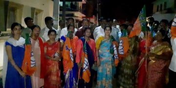 ಗುಡಿಬಂಡೆಯಲ್ಲಿ ಬಿಜೆಪಿ ವಿಜಯಭೇರಿ