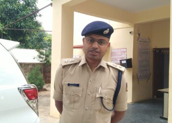 ಗುಡಿಬಂಡೆ ಗ್ರೀನ್ ಪೊಲೀಸ್ ಠಾಣೆಗೆ SP ನಾಗೇಶ್ ಭೇಟಿ
