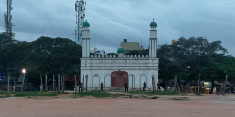 ಚಾಮರಾಜಪೇಟೆ ಈದ್ಗಾ ಮೈದಾನದಲ್ಲಿ ಗಣೇಶೋತ್ಸವಕ್ಕೆ ಅವಕಾಶ ಇಲ್ಲ