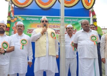 ಗಾಂಧೀಜಿ ಹತ್ಯೆ ಮಾಡಿದವರಿಂದಲೇ ರಾಷ್ಟ್ರ ವಿಭಜನೆ