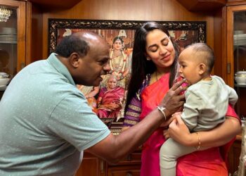 HDK ಮೊಮ್ಮಗ ಅವ್ಯಾನ್ ದೇವ್ ಮೊದಲ ಹುಟ್ಟುಹಬ್ಬ