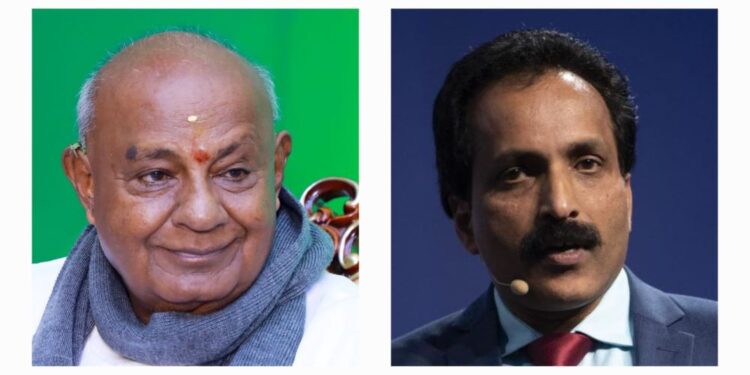 ಹೆಚ್.ಡಿ.ದೇವೇಗೌಡರು, ಇಸ್ರೋ ಅಧ್ಯಕ್ಷ ಎಸ್.ಸೋಮನಾಥ್‌ಗೆ ಬೆಂಗಳೂರು ವಿವಿ ಗೌರವ ಡಾಕ್ಟರೇಟ್‌