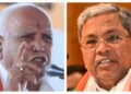 ಸಿದ್ದರಾಮಯ್ಯ v/s ಯಡಿಯೂರಪ್ಪ