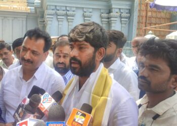 ಡಾ.ಕೆ.ಸುಧಾಕರ್ ಅವರಿಗೆ ಬೆಂಬಲ ಘೋಷಿಸಿದ ಮಿಥುನ್ ರೆಡ್ಡಿ