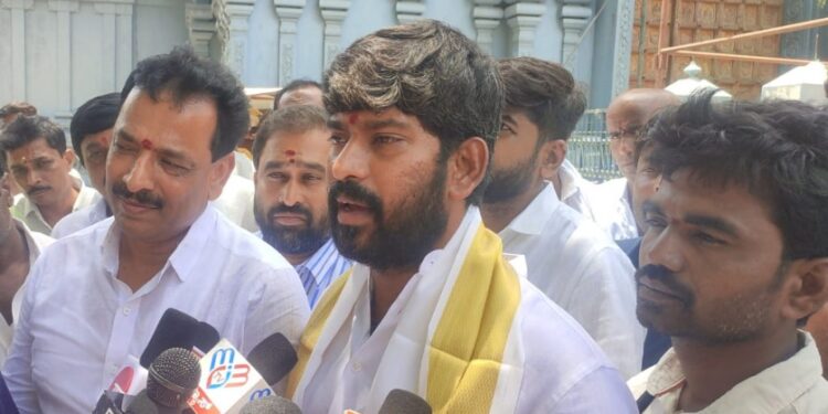 ಡಾ.ಕೆ.ಸುಧಾಕರ್ ಅವರಿಗೆ ಬೆಂಬಲ ಘೋಷಿಸಿದ ಮಿಥುನ್ ರೆಡ್ಡಿ