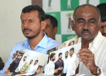 36 ಎಕರೆ ಸರಕಾರಿ ಭೂಮಿ ಲಪಟಾಯಿಸಿದ ಸಚಿವ ಹೆಚ್.ಸಿ.ಬಾಲಕೃಷ್ಣ
