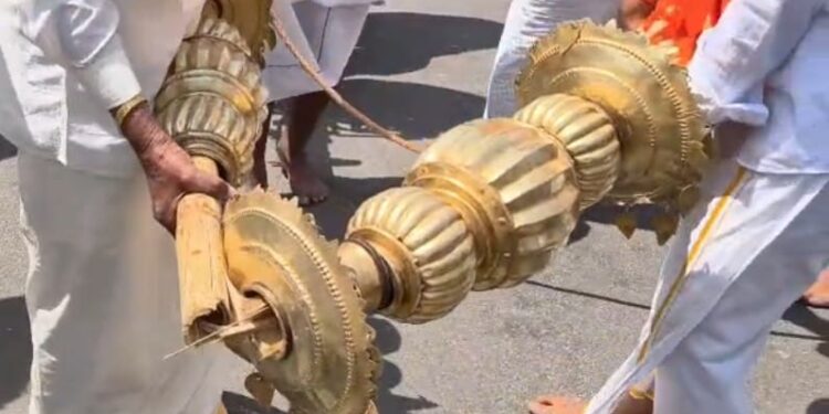 ನಾಡಹಬ್ಬಕ್ಕೆ ಆರಂಭದಲ್ಲೇ ವಿಘ್ನ; ಮುರಿದುಬಿದ್ದ ನಂದಿ ಕಂಬ